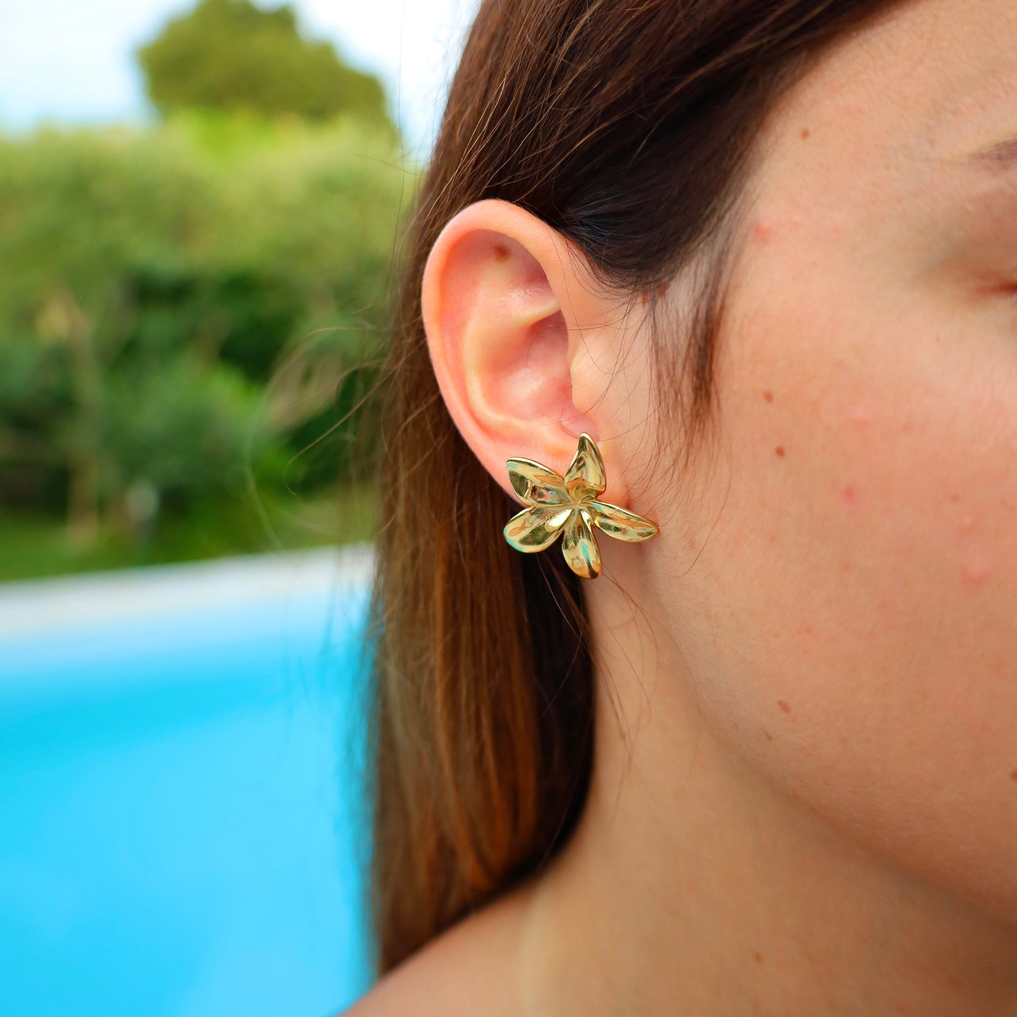 Boucles d'oreilles Flora